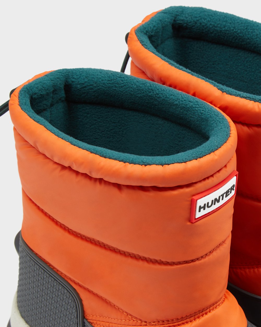 Botas De Neve Hunter Feminina Laranja - Original Insulated Short - 96FJTQWVM